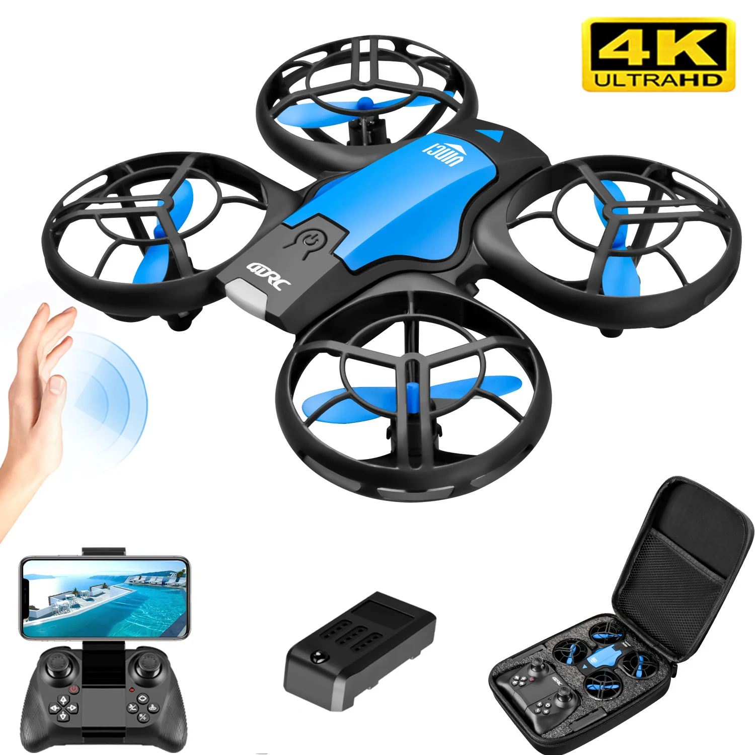 Drone Mapping - Novo Mini Drone V8 4K Profissional