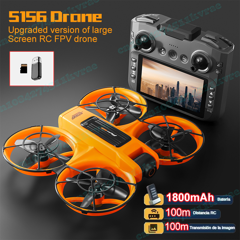 Drone Ndvi - S156 FPV Drone 4K Câmera HD